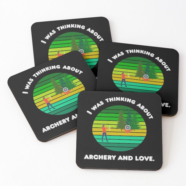 Item preview, I was just thinking about archery and love. designed and sold by Bodino.