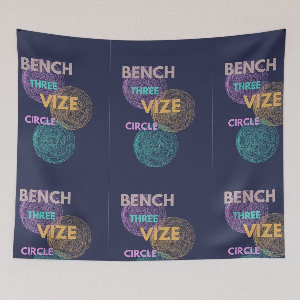 Item preview, Bench Vize - Three Circle Design  designed and sold by MarkyShoppe.