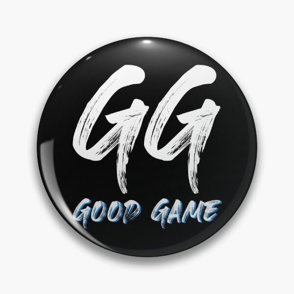 Item preview, GG Good game onlinegame gift for gamers designed and sold by Nessshirts.