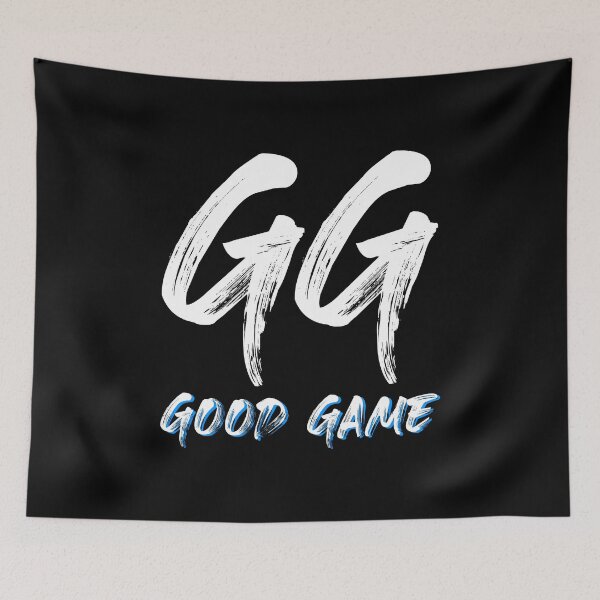 Item preview, GG Good game onlinegame gift for gamers designed and sold by Nessshirts.