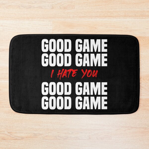 Item preview, GG Good game multiplayer gaming gift designed and sold by Nessshirts.