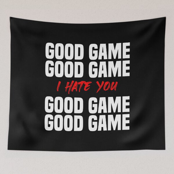 Item preview, GG Good game multiplayer gaming gift designed and sold by Nessshirts.