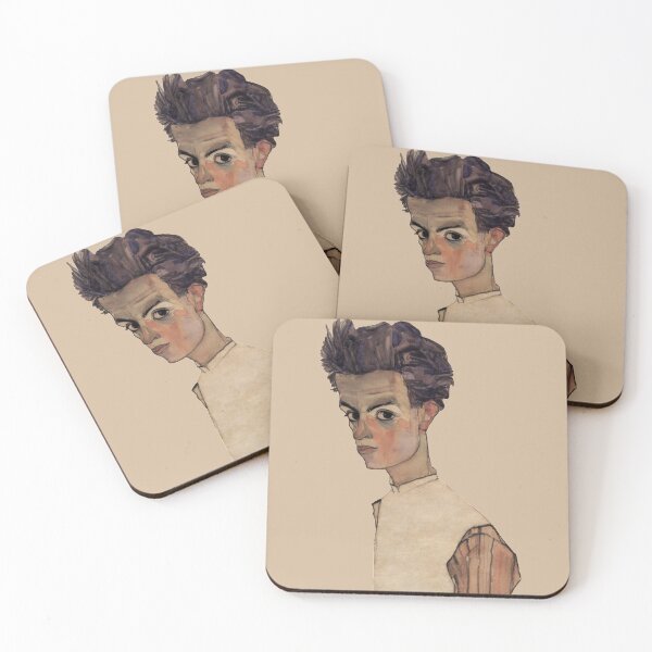 Item preview, Egon Schiele - Self portrait designed and sold by Pytart.