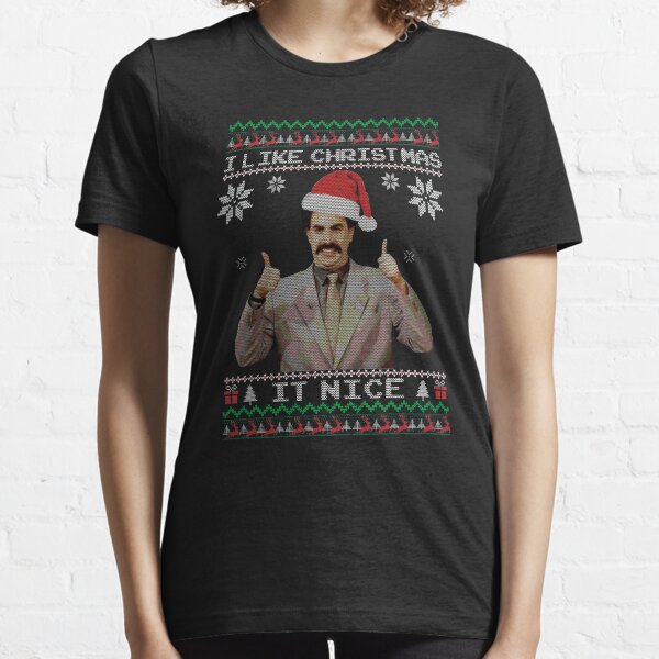 Borat- funny christmas Tshirt Essential T-Shirt