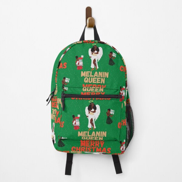 Item preview, Merry Christmas Melanin Queen designed and sold by DiverseMerch.