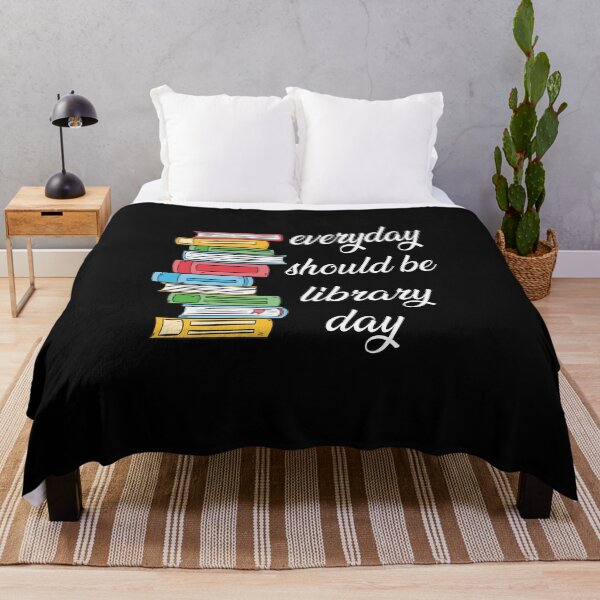 Item preview, everyday should be library day,cool library, designed and sold by truewear1.