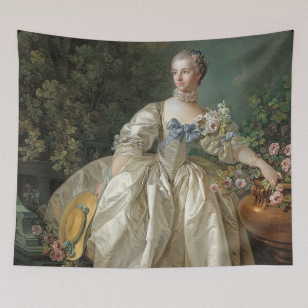 Item preview, Madame Bergeret (1766) - François Boucher designed and sold by SALON DES ARTS.