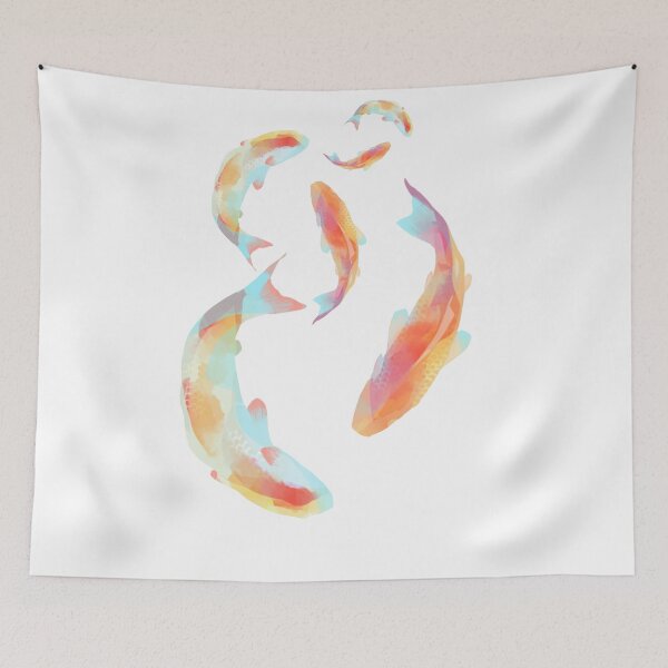 Item preview, Water color Koi. designed and sold by hop2swing.