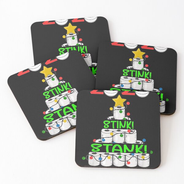Item preview, 2020 Stink Stank Stunk Quarantine Ugly Christmas Mask designed and sold by Bonifacio07.