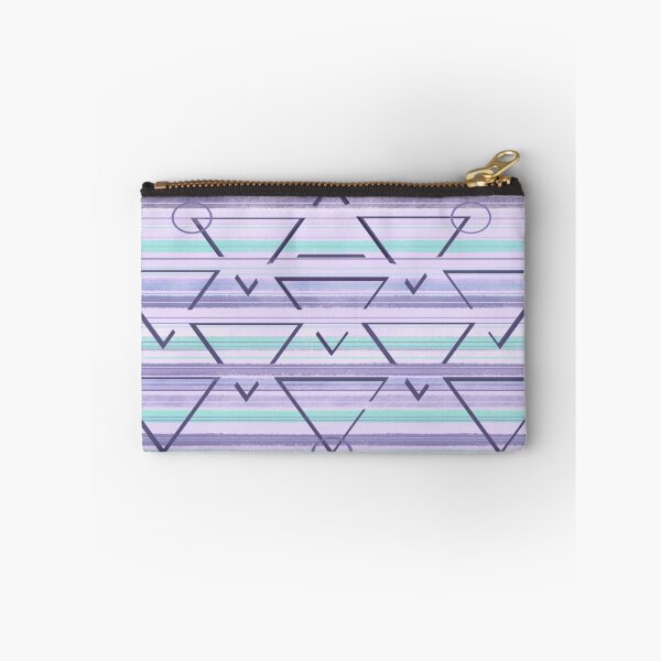Item preview, Purple Stripe Geometric Ganice designed and sold by HeckaDoodleDo.