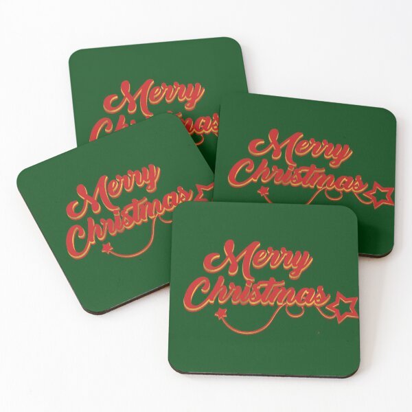 Item preview, Merry Christmas written in red and gold designed and sold by Aura-E.