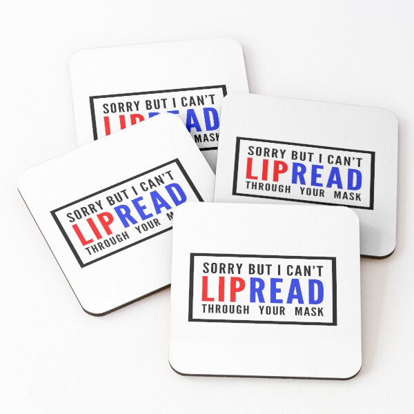Item preview, Sorry I Cant Lipread Through Your Mask Hearing Impaired designed and sold by Avgeek21.