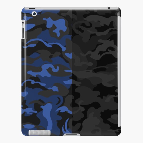 Camo Style - Black Blue Camouflage iPad Case & Skin for Sale by