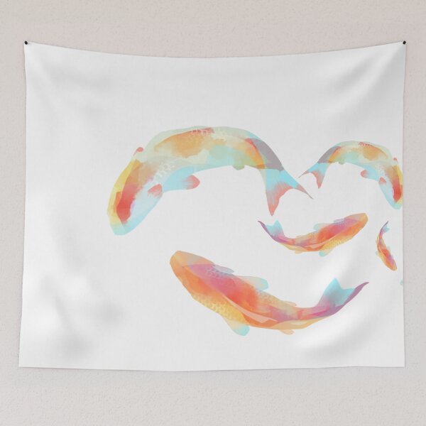 Item preview, Water colour Koi. designed and sold by hop2swing.