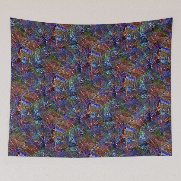 Item preview, Autumn Blues (pattern) designed and sold by Yampimon.