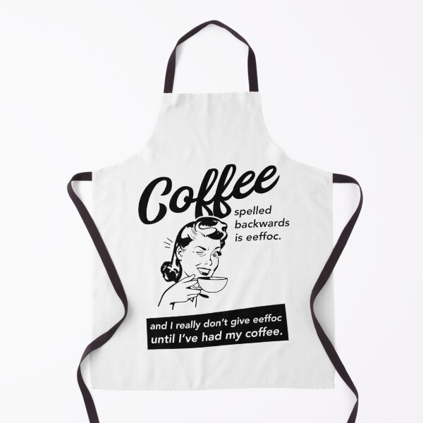 Item preview, Coffee spelled backwards is eeffoc vintage coffee quote gift. designed and sold by Huhnerdieb Apparel.