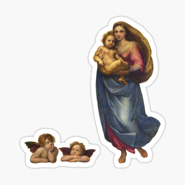 Item preview, Sistine Madonna designed and sold by TheDailyArt.