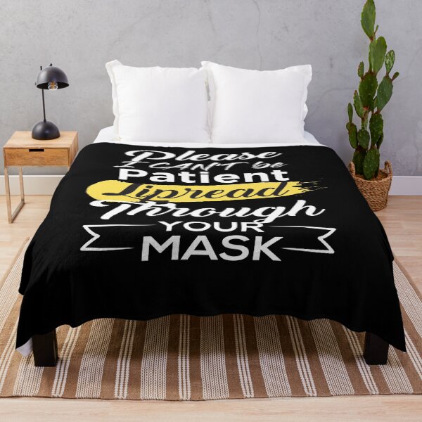 Item preview, Please Be Patient I Can't Lipread Through Your Mask designed and sold by Marstore.