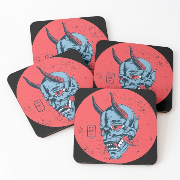 Item preview, Floating Hannya Mask designed and sold by vampdearie.