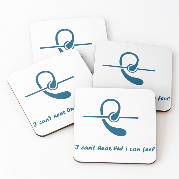 Item preview, Hearing impaired i can't hear but i can feel. designed and sold by Drill-shirts.