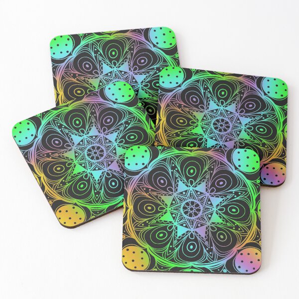 Item preview, Neon mandala designed and sold by Stacia Boyd.