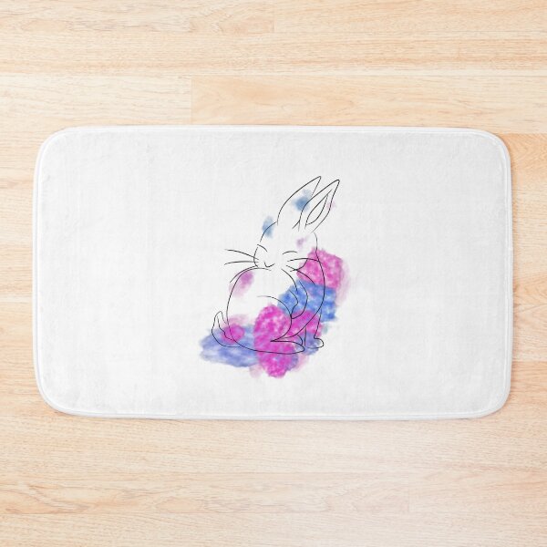 Item preview, Rabbit watercolor designed and sold by MeerkatArt.