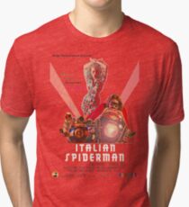 Italian Spiderman Poster - ONE:Print Tri-blend T-Shirt
