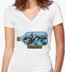 SeaWorld Sucks Women's Fitted V-Neck T-Shirt