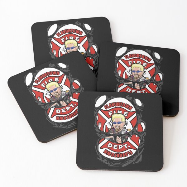 Item preview, Copy of Flavortown Guy Fieri Fire Department Mask designed and sold by art-from-earth.