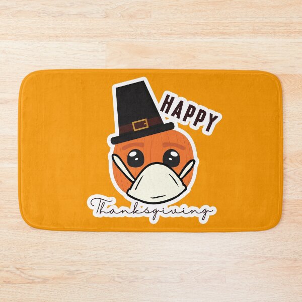 Item preview, Happy Thanksging with Quarantined Pumpkin designed and sold by kongju.