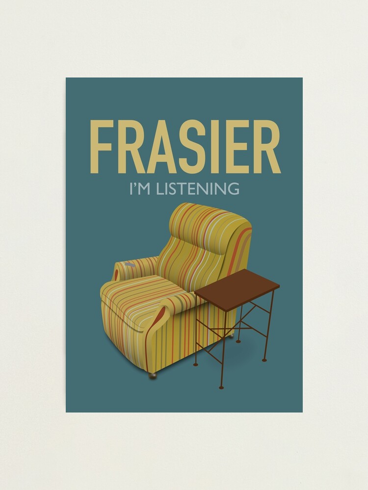 Alternate view of Frasier TV Series Poster Photographic Print