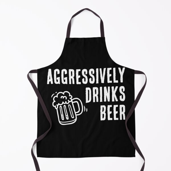 Item preview, Aggressively Drinks Beer designed and sold by PatternSquare.