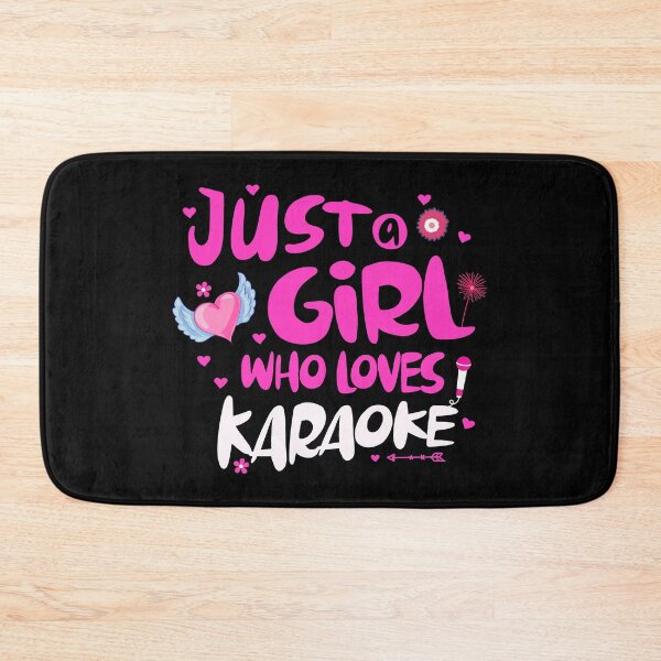 Item preview, Just a Girl Who Loves Karaoke for Women and Girls designed and sold by Q bee.