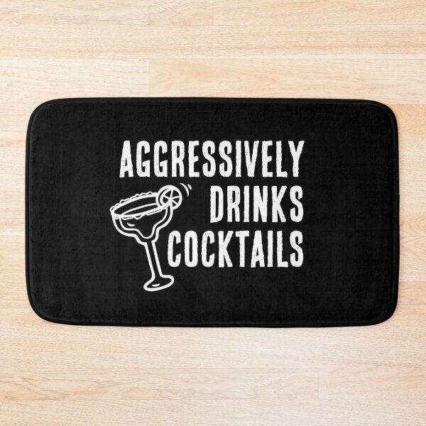 Item preview, Aggressively Drinks Cocktails designed and sold by PatternSquare.