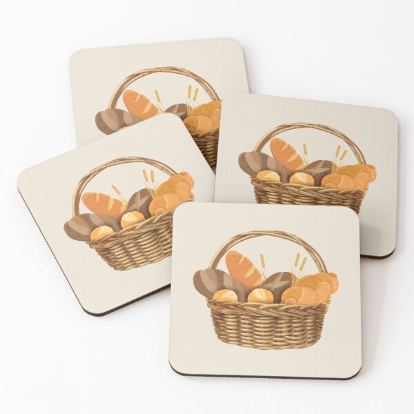 Item preview, Basket Full of Bread designed and sold by Alicia Chee.