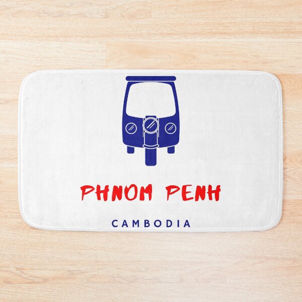 Item preview, Phnom Penh Cambodia Kampuchea Tuk-Tuk designed and sold by Hoiho Adventure Shirts.