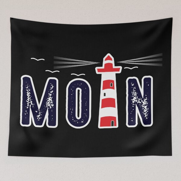 Item preview, Moin (with lighthouse multicolored) designed and sold by froggy-stylecom.