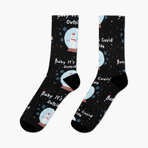 Item preview, Baby It's Covid Outside. Funny Christmas Gift, Covid holiday humor. designed and sold by PrettyAmazing.
