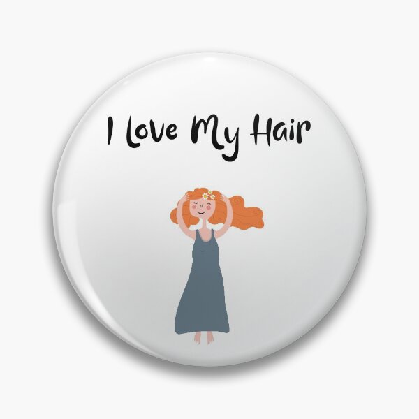 Item preview, I Love My Hair designed and sold by ariaarti.