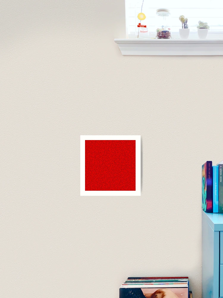 Thumbnail 2 of 3, Art Print, Red Rose Pattern designed and sold by DesignCodeStore.