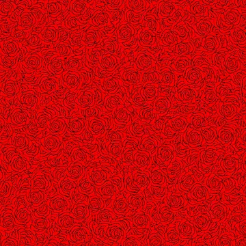 Artwork thumbnail, Red Rose Pattern by DesignCodeStore