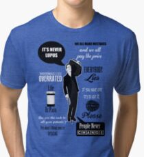 Dr House Montage Tri-blend T-Shirt