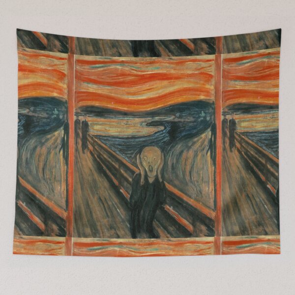 Item preview, The Scream by Edvard Munch designed and sold by SFTStudio.