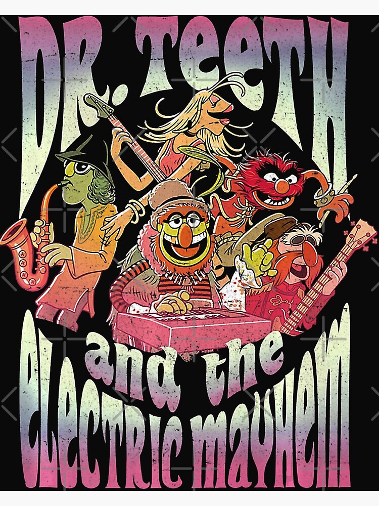 "Electric Mayhem" Poster for Sale by terewilliam Redbubble