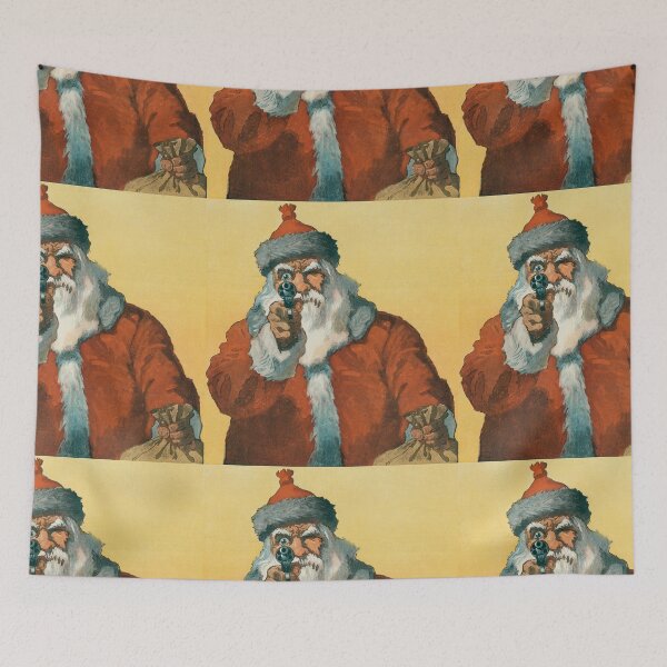 Item preview, Vintage Santa Posta - Thug Santa designed and sold by SFTStudio.