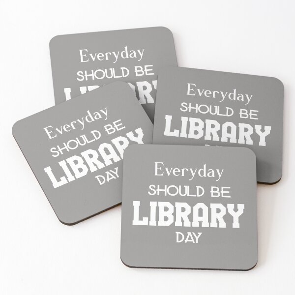Item preview, Everyday Should Be Library Day, Awesome gift for Librarian Lover  designed and sold by abdelhak2005.