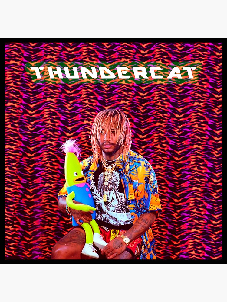 "THUNDERCAT LOGO HD" Sticker by crmntwo | Redbubble