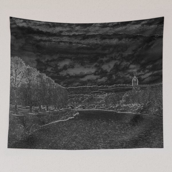 Item preview, Black and white Peebles  designed and sold by Louise  Corr.