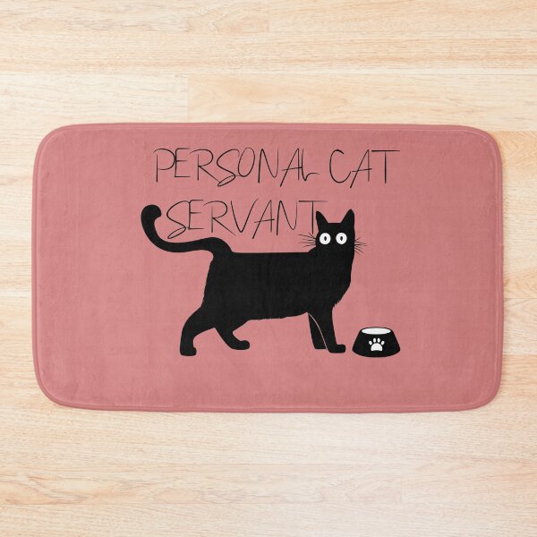 Item preview,  funny black cat personal cat servant cat lover gift designed and sold by hadlamcom.