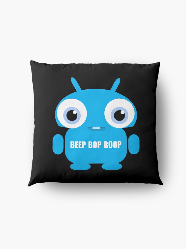 Alternate view of Beep Bop Boop Floor Pillow